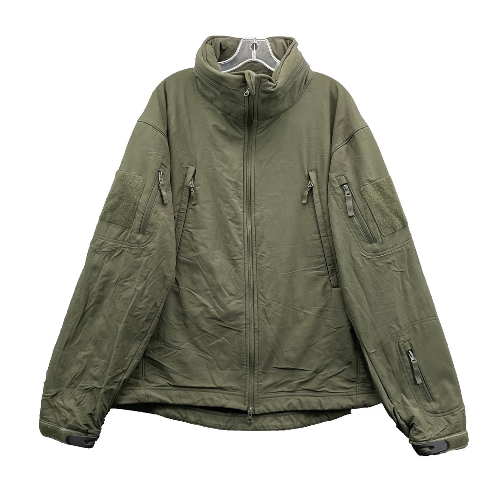 Condor Summit Military Jacket Mens Large Army Green Fleece Lined Winter Tactical